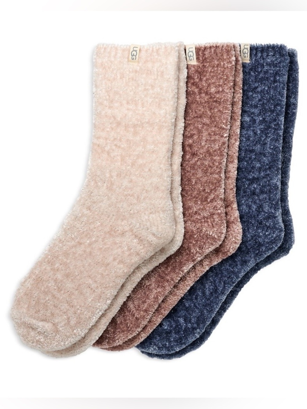 NWT UGG® Leda Sparkle Cozy Crew Socks